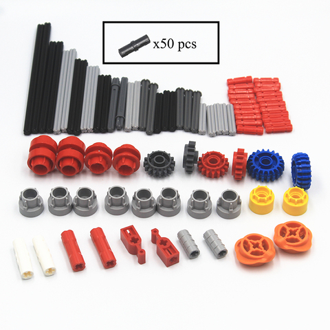 Building Blocks MOC Technic Parts 130pcs Gearbox Accessories Supplement Package compatible with lego for kids boys toy ► Photo 1/6