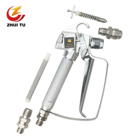 3600PSI Airless Sprayer Gun Repair Parts Latex Paint Gun Needle Valve Seat Spray Gun Filter Joint Nozzle ► Photo 1/6