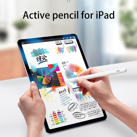 For iPad 10.9 Air 4 Pro 11 12.9 2022 For iPad 10.2 8th 7th Generation 2022 Air 3 10.5 Mini 5 9.7 Touch Stylus for Apple Pencil 2 ► Photo 1/6