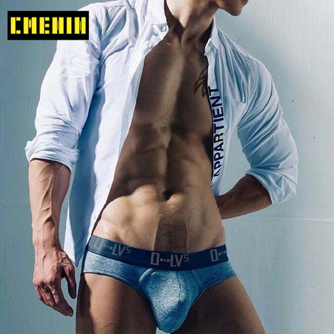 New Brand Cotton Sexy Underwear Men Jockstrap Low waist Briefs Men Bikini Gay Man's underwear Male Gay OR209 ► Photo 1/6