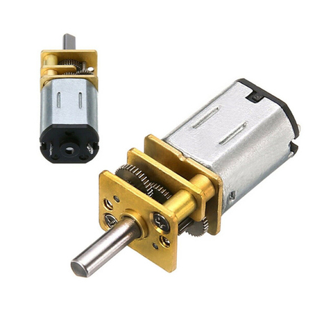 N20 Mini Speed Reduction Motor DIY Engine Toys DC 3v 6v 12v 15/30/50/60/100/200/300/500/600/1000 RPM Gear Motor for RC Car Robot ► Photo 1/6