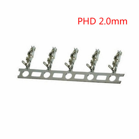 100PCS PHD2.0 terminal double row 2.0 mating terminal PHD 2.0mm double row connector crimping head insert spring ► Photo 1/2