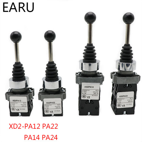 2NO 2 Position Latch XD2 PA12 PA14 Joystick Controller Spring Return Rotary Cross Toggle Switches Reset PA22 PA24 4NO 4 Position ► Photo 1/6