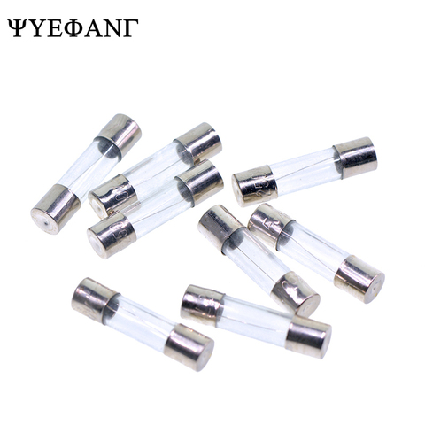 20PCS 5*20 Fast-blow Glass Fuses 5x20 5*20mm 250V 0.1A 0.2A 0.5A 1A 2A 3A 4A 5A 6A 8A 10A 15A 20A 25A 30A AMP Tube Fuses ► Photo 1/3