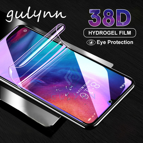 Anti Blue Light Hydrogel Film For Xiaomi Redmi Note 9 8 7 6 5 Pro K20 Pro 38D Screen Protector For Redmi 7 8 6 Ultra-thin Film ► Photo 1/6