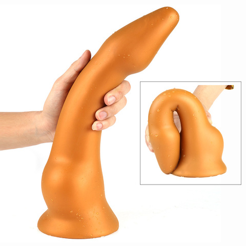 Soft Long Anal Plug Dildo Huge Butt Plug With Suction Cup Adult Erotic Sex Toys for Woman Men Prostate Massgae Big Anus Dilator ► Photo 1/6