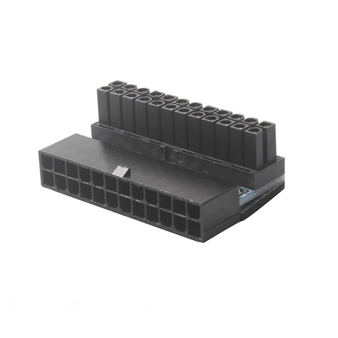 90 Degree Right Angle ATX 24Pin Female to 24pin Male  Adapter for Desktop PC Power Supply ► Photo 1/4