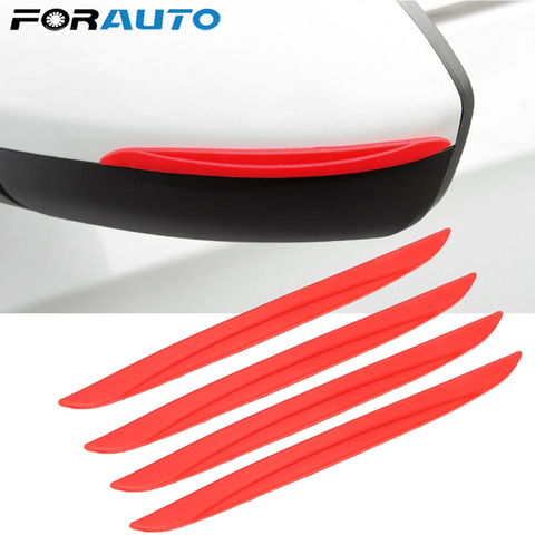 4PCS/Set Rearview Mirror Protection Sticker Universal Car Door Edge Protector Scrape Guard Bumper Guards Protective Strip ► Photo 1/6