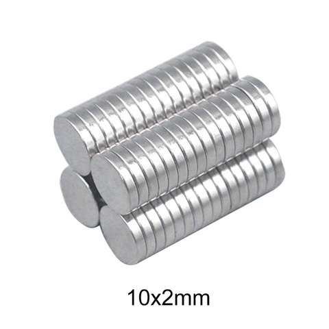 20~400pcs 10x2 mm Round Powerful Magnet Fridge Bulk Sheet Neodymium Disc Magnet 10x2mm Permanent NdFeB Strong Magnets 10*2 mm ► Photo 1/6