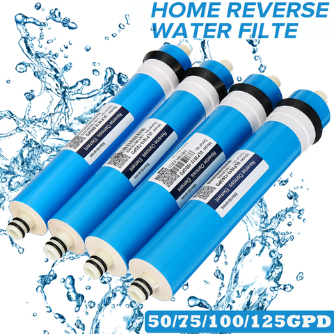 50/75/100/125GPD Home Kitchen Reverse Osmosis RO Membrane Replacement Water System Filter Water Purifier Water Filtration system ► Photo 1/6