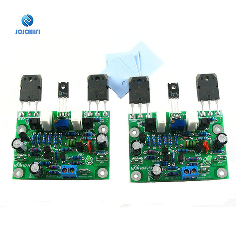 One Pair DIY KITS Finished Boards NAIM NAP250 80W 8R DC +-15V to DC +-40V MOD Dual Channel Stereo Channel Amplifier Board Board ► Photo 1/5