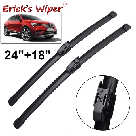 Erick's Wiper LHD Front Wiper Blades For Renault Arkana XM3 2022 Windshield Windscreen Front Window 24