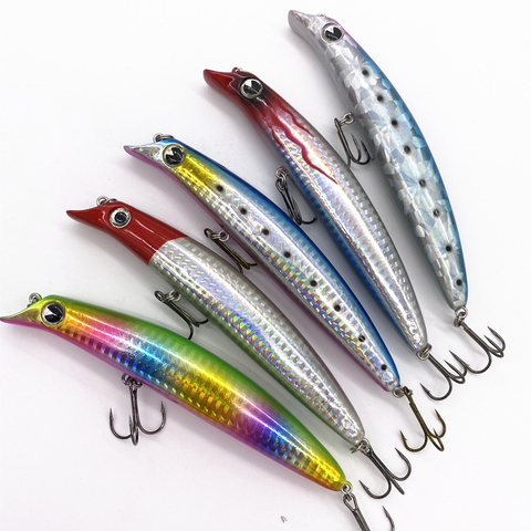 13CM/26G Wobblers Floating Fishing Popper Lure Isca Artificial Hard Bait Minnow Lure Pesca Fishing Crankbait Tackle ► Photo 1/3