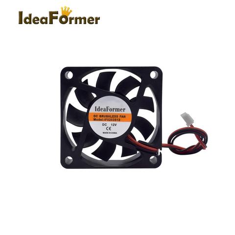 1PC 3D Printer Cooling fan 2510 3010 4010 5010 6015 mm With 2Pin Dupont Wire Cooler Multiple options DC 5 12 24V Cooling Fan ► Photo 1/6