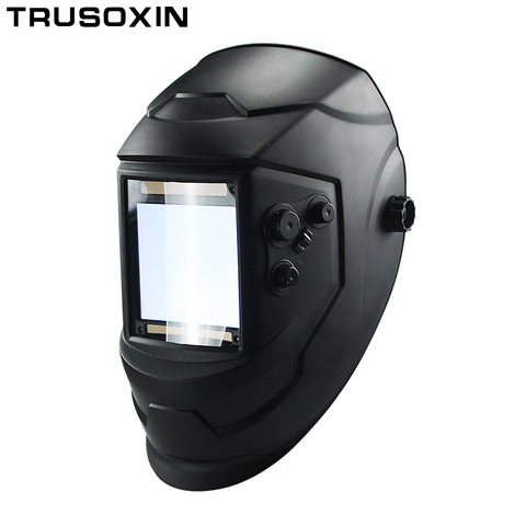 Out control Big view eara 4 arc sensor DIN5-DIN13 Solar auto darkening TIG MIG MMA welding mask/helmet/welder cap/lens/face mask ► Photo 1/6