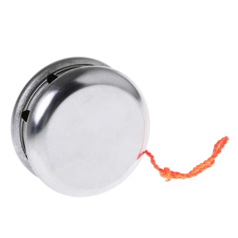 2022 New Professional Magic Stainless Steel Round Yo-Yo Ball Toys With String Gift ► Photo 1/5