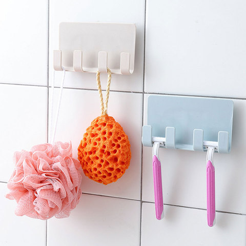 Phone Charging Holder Hook Socket Strong Sticky Adhesive Cell Phones Stand Rack Bathroom Hanging Shelf Razor Hanger ► Photo 1/6