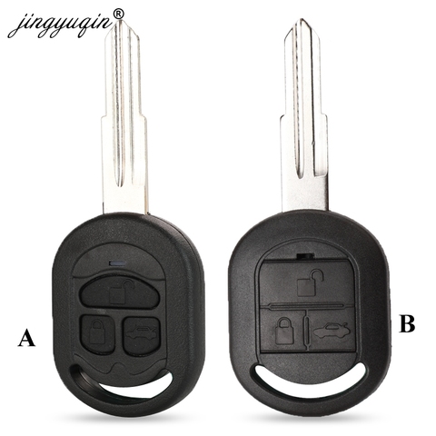 jingyuqin Remote Key Shell For Buick 2003-2005 Excelle HRV Car Key Blanks Case For Chevrolet lachetti Car Key Fob Uncut Blade ► Photo 1/6