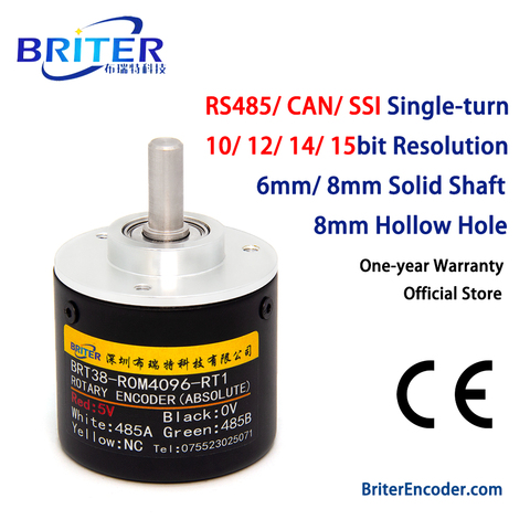 Absolute Value Encoder Single-turn SSI CAN RS485 Interface High precision DIY electronics Smart Home Control Angle Speed Measure ► Photo 1/6