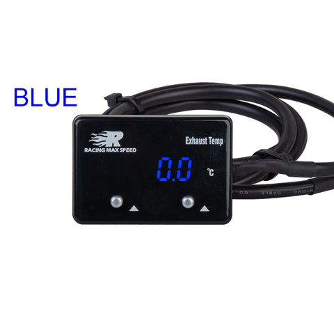 Car Exhaust Temp Gauge With Sensor Mini LED Digital Display DC12V Plastic+Metal Exhaust Temperature Gas EGT EXT Temp Gauge ► Photo 1/6