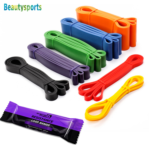 Resistance Loop Power Bands Pull Up Exercise Elastic Expander Crossfit Muscle Strengthen Stretch Fitness Band ► Photo 1/6