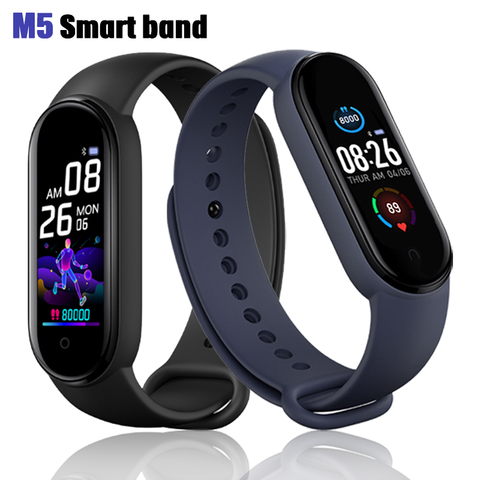 New M5 Smart Band Fitness Tracker Smart Watch Sport Smart Bracelet Heart Rate Blood Pressure Smartband Monitor Health Wristband ► Photo 1/6