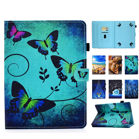 Print PU Leather Stand Case For Tolino Page/Shine/Vision 3 HD/Vision 2 6 inch Reader Magnetic Cover For Digma s683G ebook 6 inch ► Photo 1/6