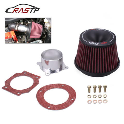 Apexi Universal Car Vehicle Intake Air Filter 75mm Dual Funnel Adapter Air Cleaner Protect Your Piston RS-OFI011 ► Photo 1/6