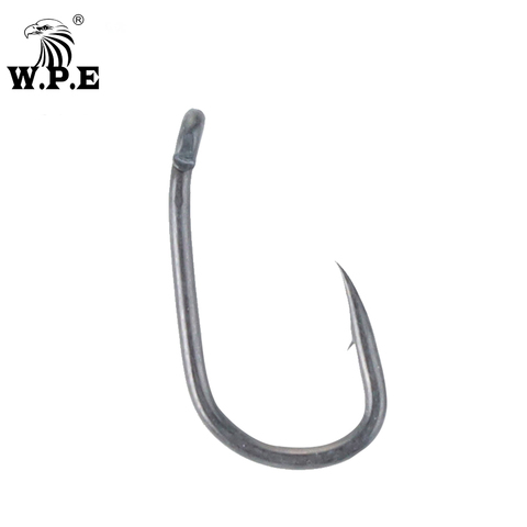 W.P.E Brand 30pcs/lot TEFLON Coated High Carbon Steel Fishing Hook 4# 6# 8# 10# Barbed Fishhooks Carp Fishing Tackle from Japan ► Photo 1/6