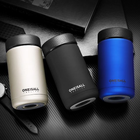 Thermo Cup Travel Mug Coffee Tea Insulated Steel Thermal Mug with Tea infuser bottle for Water Coffee Tea Vacuum flask Tumbler ► Photo 1/6