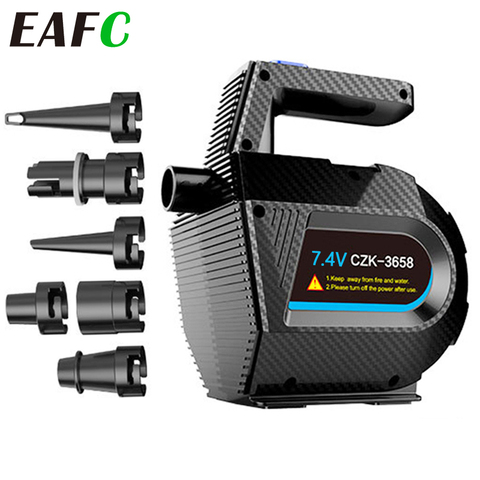 Electric Air Pump + Compression Air Pump Quick-Fill Compression Air for Air Mattress Cushions Air Mattress Beds Swimming Ring ► Photo 1/6