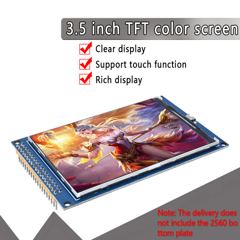 Free shipping! 3.5 inch TFT LCD screen module Ultra HD 320X480 for Arduino MEGA 2560 R3 Board ► Photo 1/6