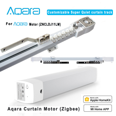 Aqara Smart Curtain Motor With  Curtain Track, Mijia APP Remote Control Motorized Electric Rail System For Smart Home ► Photo 1/6