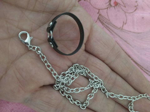 Custom 1/6th Black Collar SM Fun Chain For 12