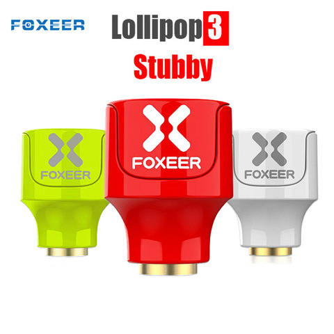 2PCS Foxeer Lollipop 3 Stubby 5.8GHz 2.5Dbi RHCP/LHCP FPV Mushroom 4.8g  Antenna SMA for FPV RC Racing Drone Models ► Photo 1/5