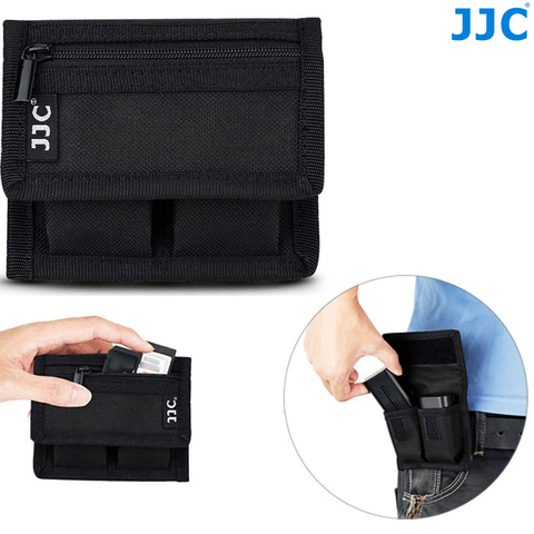 LP-E6 LP-E6N LP-E6NH Battery Pouch Bag Memory Card Case for SD CF XQD for Canon EOS R R6 R5 Ra 90D 80D 6D mark II 5D Mark III IV ► Photo 1/6