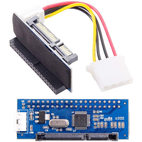 IDE/PATA 40Pin Disk To SATA Female Converter Adapter PCBA For Desktop & 3.5