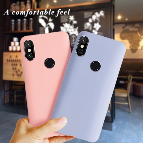 For Xiaomi Mi 8 Case Mi 8 lite Cover Ultra Soft Protective Shockproof Bumper Case for Xiaomi mi8 mi 8 cases Silicone Back Cover ► Photo 1/6