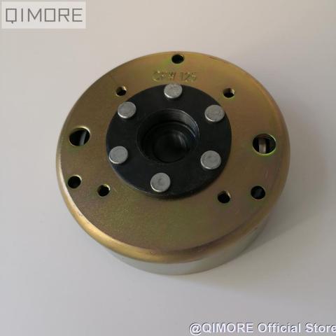 Scooter Moped ATV QUAD GY6 125 150 cc 152QMI 157QMJ 8 pole 11 pole DC Magneto Flywheel / Magneto Rotor / Magneto Generator ► Photo 1/6