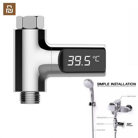 LED Display Home Water Shower ThermometerTemperture Meter Monitor Kitchen Bathroom Smart Home Baby Care ► Photo 1/6