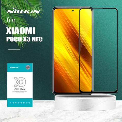 for Xiaomi Poco X3 NFC Tempered Glass Nillkin XD/CP+ Full Cove Screen Protector for Xiaomi Poco X3 NFC X2 Redmi K30 5G HD Glass ► Photo 1/6