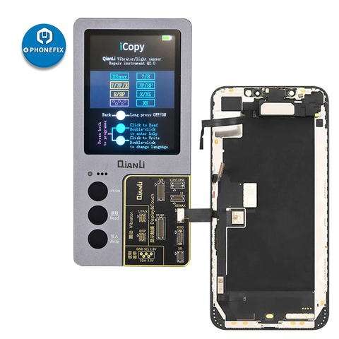 Qianli iCopy Plus 2.1 LCD Screen Photosensitive Original Color Repair Light Sensor Vibrator for iPhone 11 Pro Max XR XSMAX XS 8P ► Photo 1/6