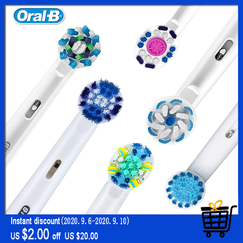 Genuine Oral B Toothbrush Head Replaceable Brush Heads For OralB Rotation Type Electric Toothbrush Replacement Heads ► Photo 1/6