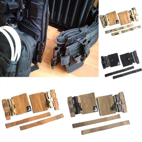 Tactical Vest Universal MOLLE Quick Removal Buckle Set Quick Release System Set for JPC CPC NCPC 6094 420 Vest ► Photo 1/6