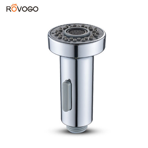 ROVOGO Kitchen Faucet Sprayer Head, Pull Out Sink Faucet Spray Head Nozzle Replacement Part 2 Functions Chrome ► Photo 1/6