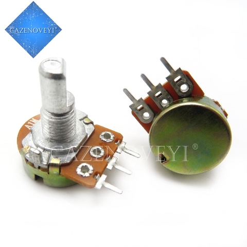 5pcs/lot APAI 148 single-pole potentiometer A1M anti-handle length 15MMF with 41 steps In Stock ► Photo 1/1