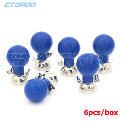 6pcs/lot Multifunctional Adult ecg/ekg electrodos Ag/AgCl Electrode chest suction ball ► Photo 1/6