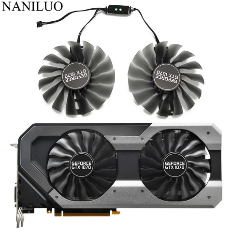 GAA8S2U FD10015H12S DC12V 0.45A for EMTek PALIT GTX 1070 GTX1070 Super JetStream Graphics card cooling fan ► Photo 1/6