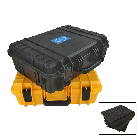 ABS Plastic Protective Safety Toolbox Portable Tool Case Equipment Instrument Tool Box Impact Resistant Suitcase with Sponge ► Photo 1/6