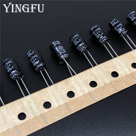 10pcs 100uF 6.3V Japan NCC SME-BP Series 6.3x11mm Original 6.3V100uF Non Polar Bipolar Electrolytic Capacitor ► Photo 1/2